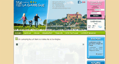 Desktop Screenshot of camping-lagarrigue.com